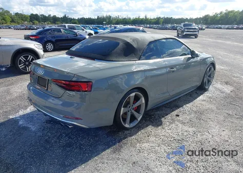 2019 Audi S5 3.0T Premium Plus z USA, uszkodzony, nr VIN WAUY4GF53KN007546